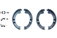 Textar Bremsbackensatz, Feststellbremse 91069600 FüR Chrysler Dodge
