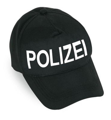 Fasching Kostüm Basecap SEK Mütze variable Größe