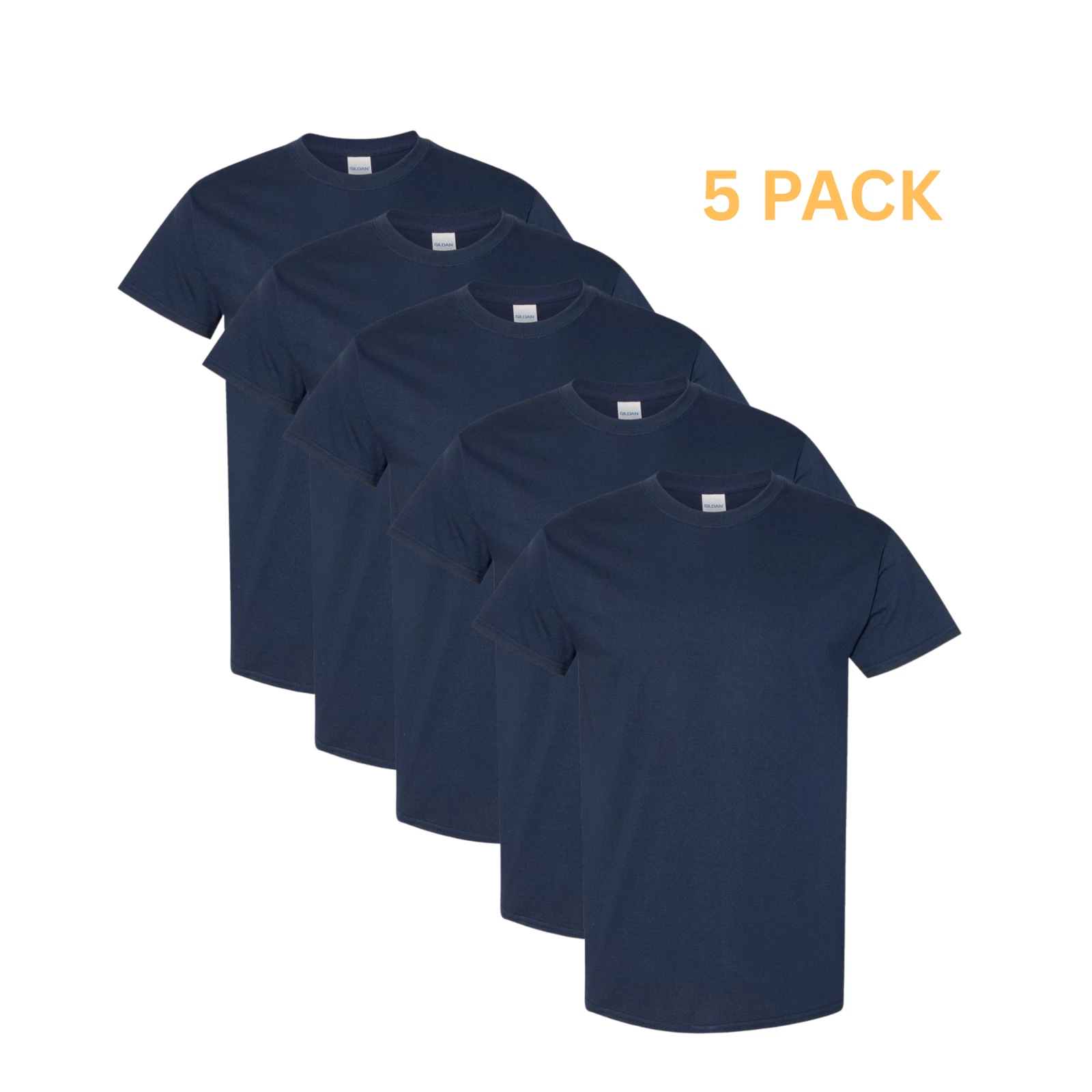 Gildan 5000 Blank T-Shirt 5 Pack Heavy Cotton Plain Tee S-5XL Bulk Wholesale
Opens in a new window o