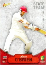 2009/2010 Select Cricket Australia Card #90 - Aaron O'Brien - SA - STATE TEAM