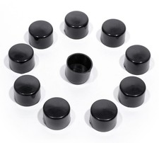 Schrauben Abdeckungen 5/16" Schwarz f Harley Davidson Getriebe Motor Cover 12 mm