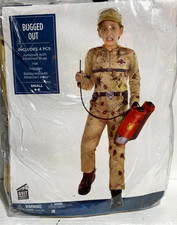 SUIT YOURSELF SMALL 4-6 Child Bugged Out Exterminator Costume Complete Set