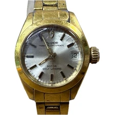 Vintage ladies Rolex Tudor Princess Oysterdate automatic wristwatch RUNNING