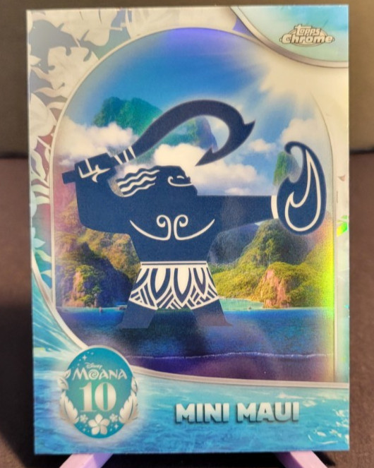 2026 Topps Chrome Disney Mini Maui #MN-6 Moana 10 read description