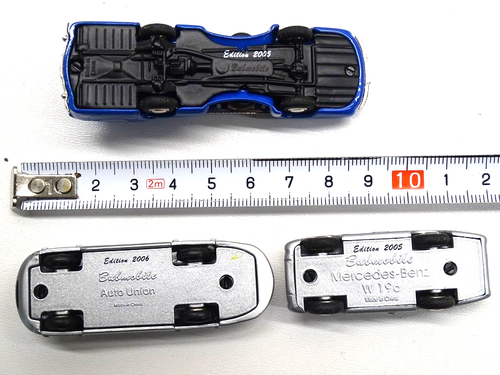 BUB 1:87 Mercedes Benz W196 #20, Autotransporter Auto Union Stromlinienrennwagen - Bild 10 von 10