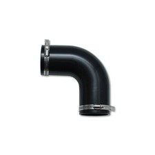 Vibrant Performance Hose Coupler 12721; 3.5 in. 90 deg Black Silicone, Elbow