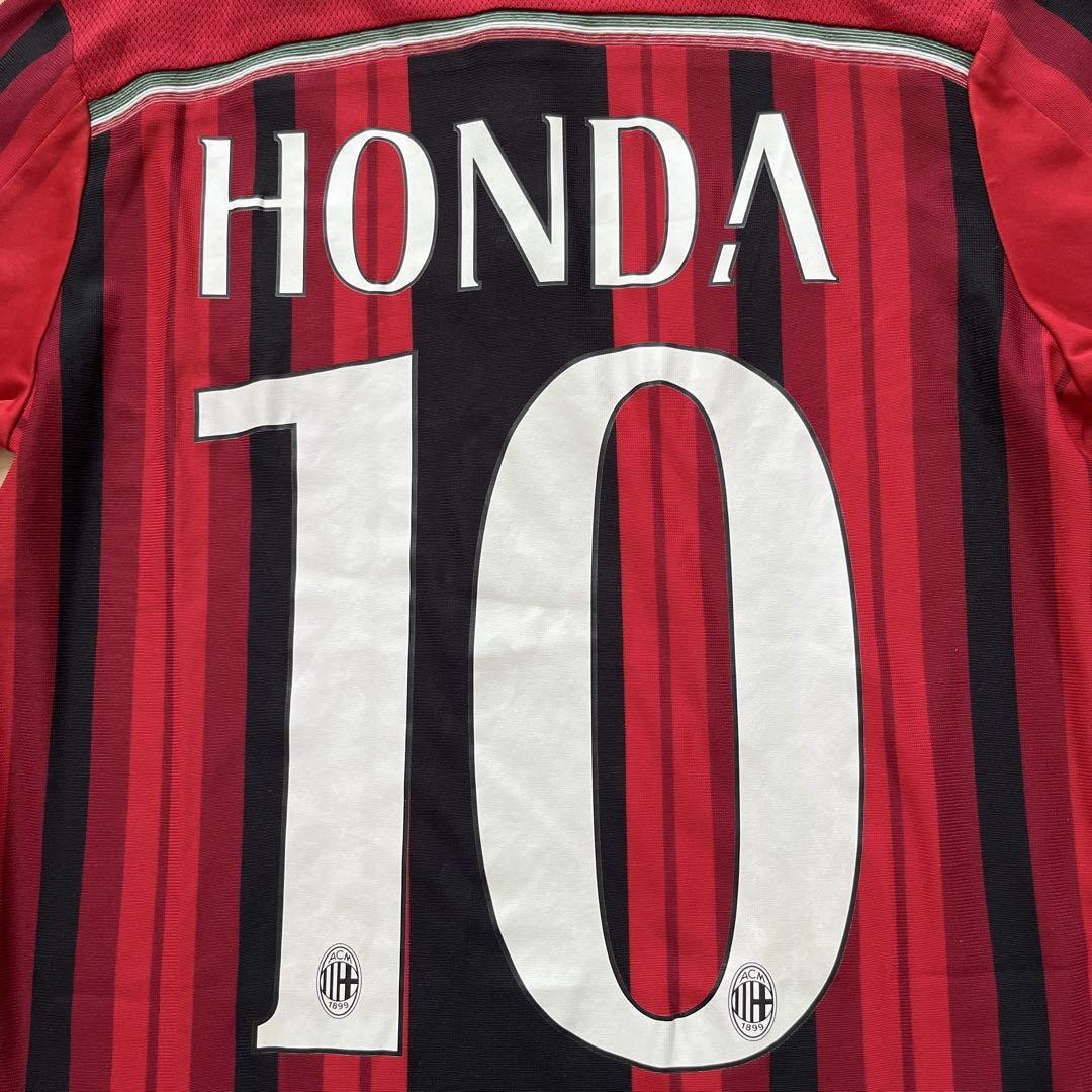 Adidas AC Milan Jersey 150 Keisuke Honda Red/Black Climacool