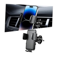 Car Phone Holder, 360 Degrees Adjustable Vehicle Air Vent Cell Phone Black