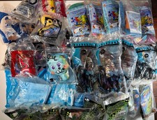 HUGE Mixed Lot 40 McDonald  s  Burger King Happy Kids Meal Toys ALL SEALED