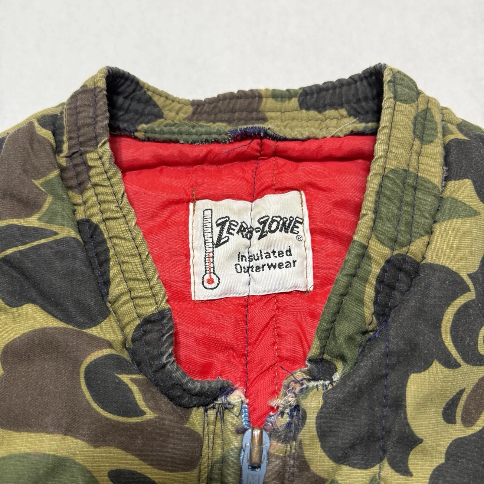 Vintage Walls Zero Zone Camo Hunting Best Large Camouflage 70s 80s image 3