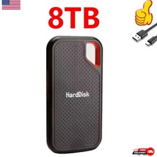 external hard drive 8TB High Speed Capacity Solid State Usb3.2 Laptop Mac And PC