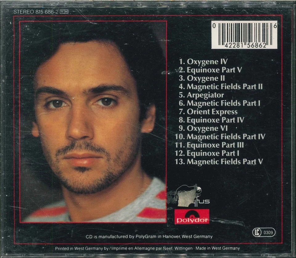 JEAN MICHEL JARRE "Musik aus Zeit und Raum" Best Of CD-Album - Bild 2 von 2