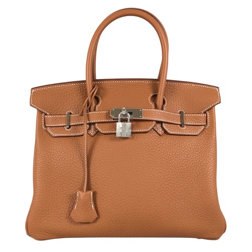 HERMES Birkin 30 Taurillon clemence Hand bag
