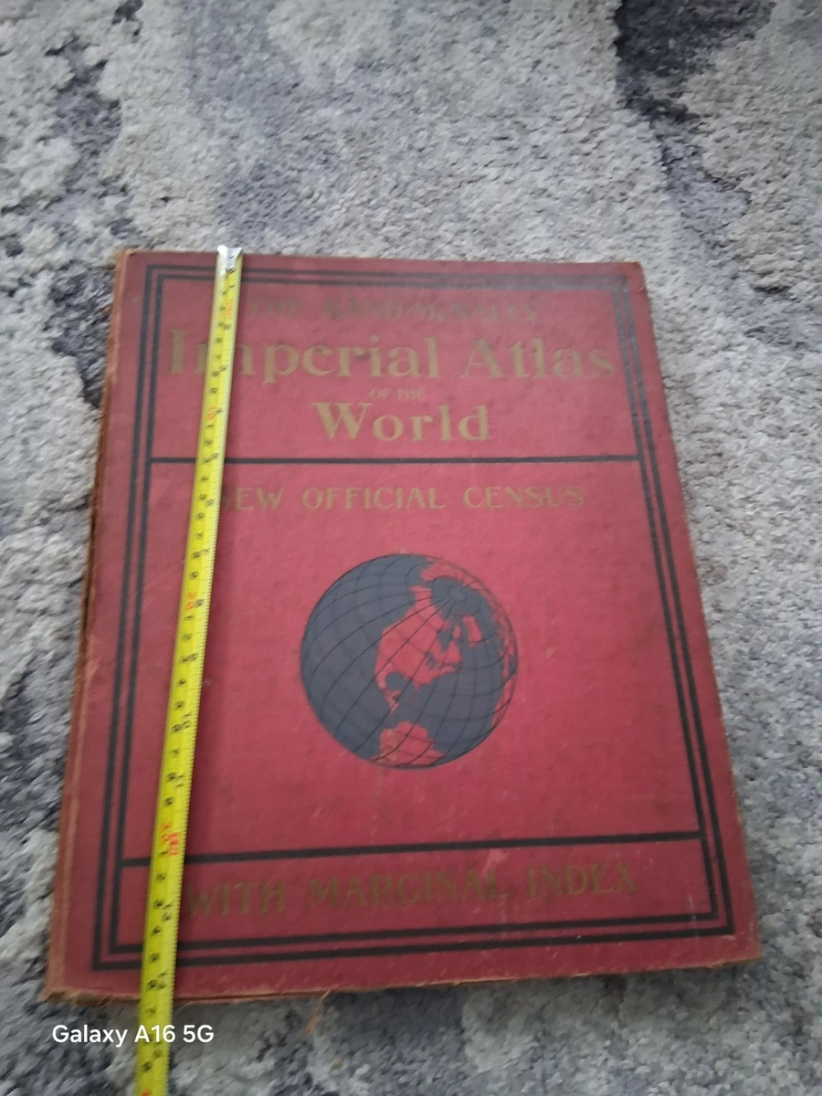 Antique World Atlas 1910-1919 Date Range for sale | eBay