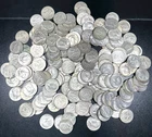 1965-1970 PDS Kennedy Half Dollar 40% Silver Lot of $100 Face Value, 200 Coins