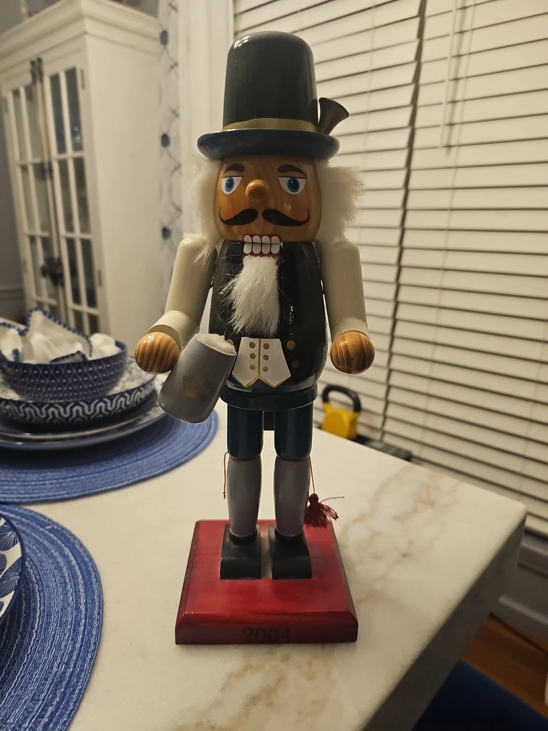 Limited Edition Target Beermeister German Man With Stein Nutcracker 2004#F3