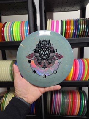 Infinite Splatter S-Blend Pharaoh 173-5g #4 Disc Golf Driver Innova Made Discs