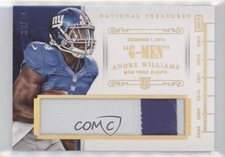 2014 Panini National Treasures Team Nicknames Prime /50 Andre Williams uk2