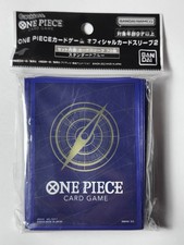 One Piece Bandai Official Card Sleeves Series 2 Blue/Gold