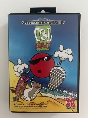 COOL SPOT SEGA MEGADRIVE Genesis Spiel - SAMMLER SEHR GUTER ZUSTAND