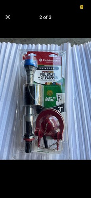 #ad #ad Fluidmaster Fill Valve amp; Flapper Kit 3quot; Flapper K 400H 040 $12.95