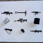 Vintage Gi Joe Arah 3.75 Action Figure Accessories Parts Lot May Have Broken Pcs