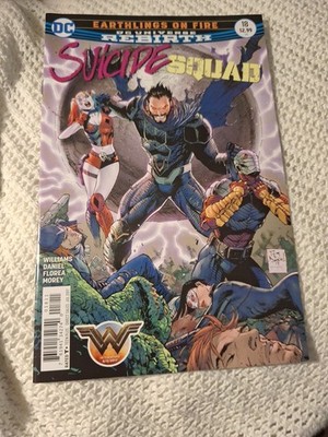 Dc Comics Earthlings On Fire Dc Universe Rebirth Suicide Squad  Issue 18 Book