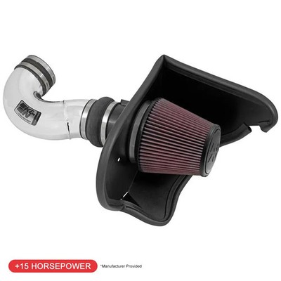 K&N 69-4534TP Performance Cold Air Intake System Kit for 16-24 Camaro SS 6.2L V8