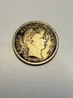 Key Date 1913-S San Francisco Barber Dime 10c Circulated VF Detail