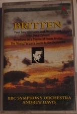 BRITTEN.4 Sea Interludes and Passacaglia from Peter Grimes.Cassette.Pre-Owned