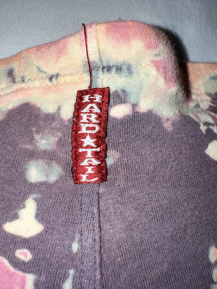 Vintage Y2k Hard Tail Forever Cropped Stretch Tie-Dye Leggings Pants S CUTE! - Image 2 of 4