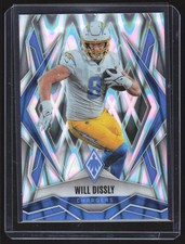 2025 Panini Phoenix #140 Will Dissly Silver Seismic Prizm Chargers