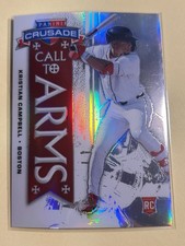 2025 Panini Crusade Call To Arms #22 Kristian Campbell RC BOSTON RED SOX