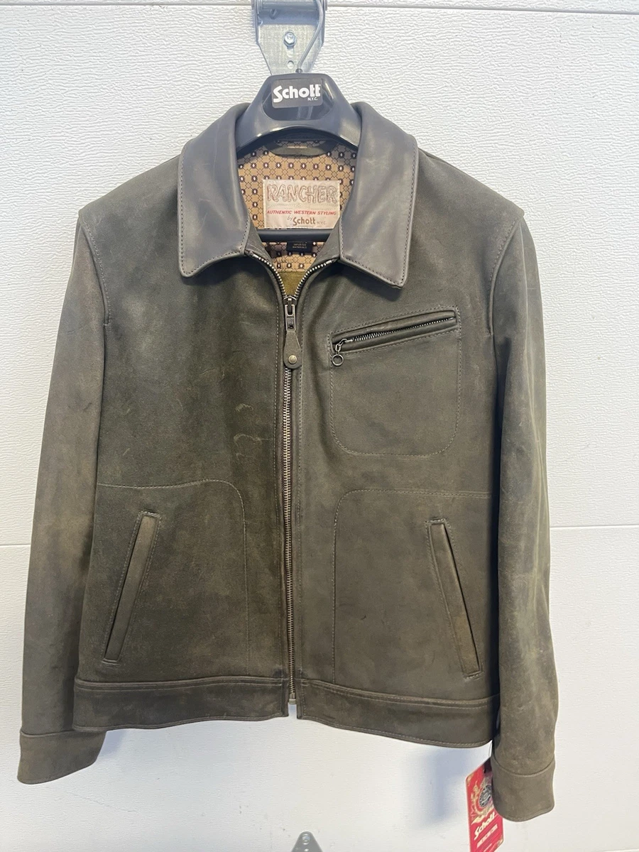 25+ SCHOTT Coats, Jackets & Vests for Suede Outer Shell Men for