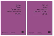 Unicor 2026 Fed Appointment Book, Spiral Binding Qty=2, Individual