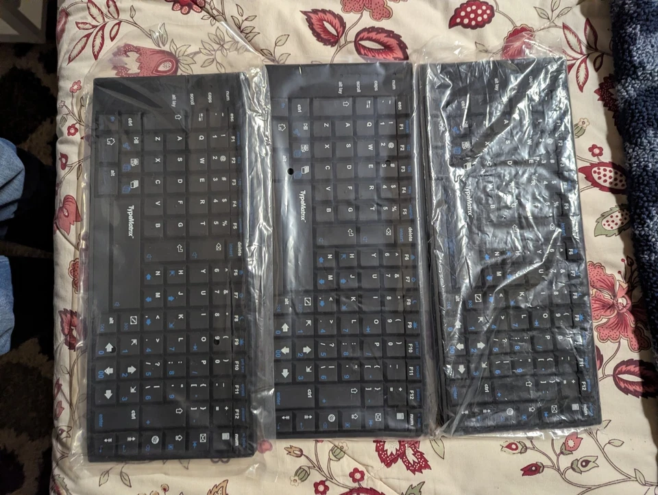 1 TypeMatrix Ergonomic Keyboard 2030 and 3 Keyboard Skins - Image 2 of 2