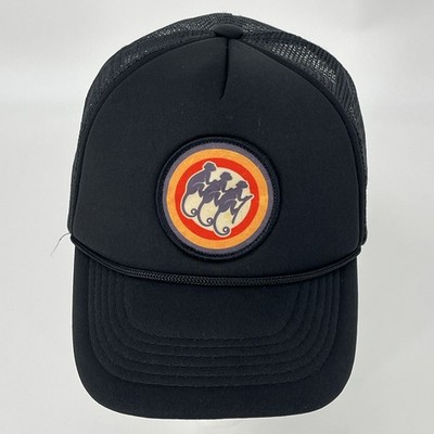 Monkey Shoulder Hat - Scotch Whiskey Black SnapBack Trucker Baseball Cap EUC