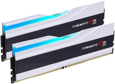 G.Skill Trident Z5 RGB Series 64GB 2 x 32GB 288-Pin RAM DDR5 6000 CL36   White