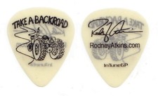 Rodney Atkins Signature Take a Backroad Glow Guitar Pick - 2011 Tour