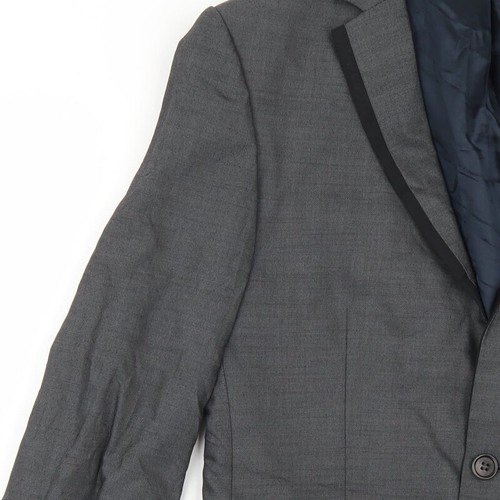 Chaqueta Blazer River Island Gris Viscosa para Hombre Talla 38 - Imagen 6 de 12