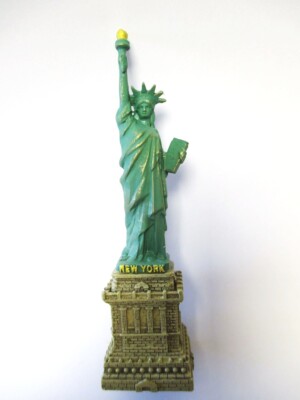 New York Freiheitsstatue 10,5 cm Stand Poly Modell,Miss Liberty,Neu