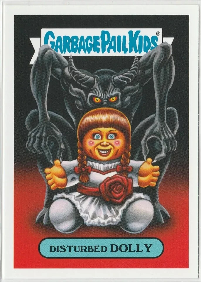Disturbed Dolly 3b Garbage Pail Kids GPK 2019 Revenge Horror-ible Card