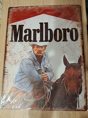 Nostalgic-Art -  Garagen Blechschild Metallschild 40x30 cm - MARLBORO 