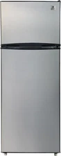 RCA RFR725 2-Door Apartment Size Refrigerator, 7.5 Cu Ft Stainless Steel