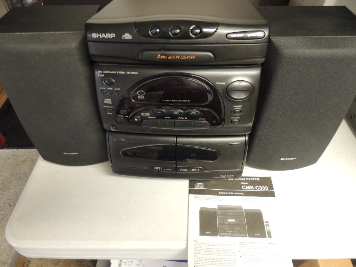 Sharp Home Audio CD Players & Recorders 5-9 CD Changer Capacity