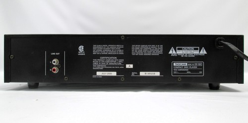 Tascam CD-150 Rack Mountable CD Player As Is - Picture 4 of 4
