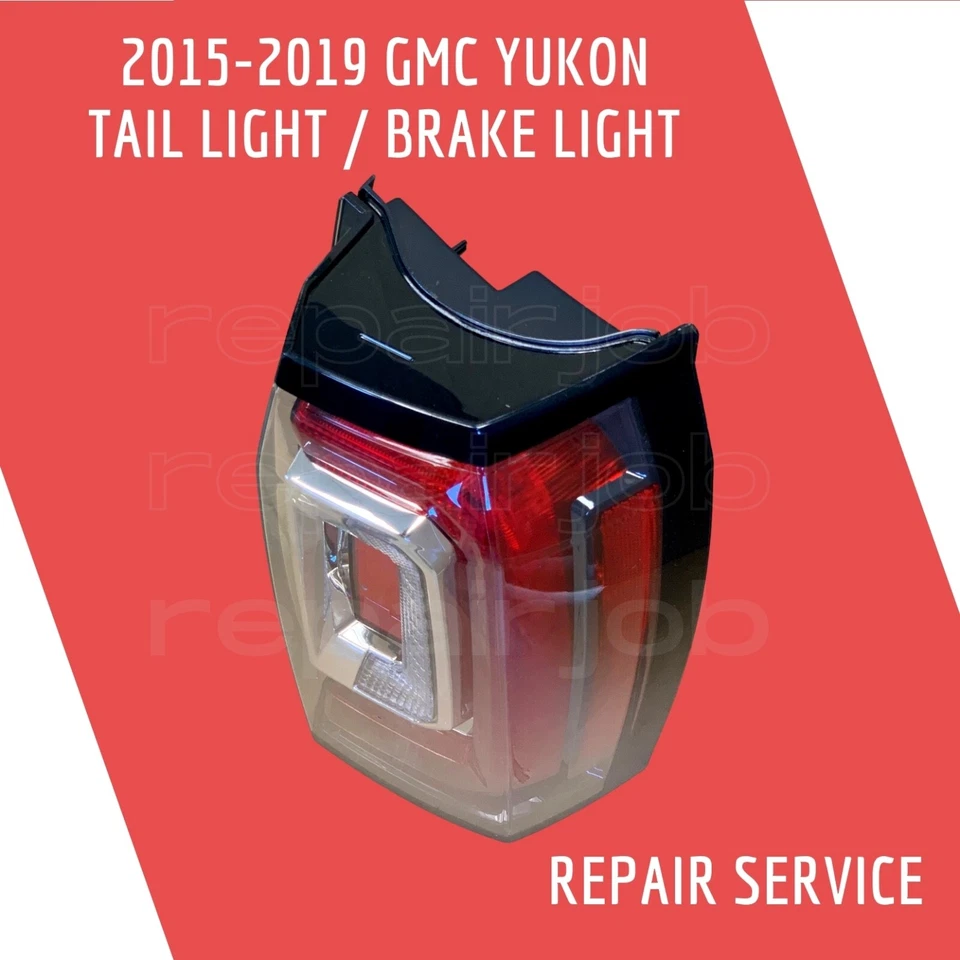 SERVICIO DE REPARACIÓN 2015-2019 GMC Yukon luz trasera lámpara Denali XL, SLE, SLT Foto 4 de 4