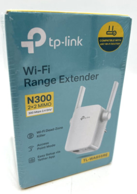 TP-Link TL-WA855RE WLAN Repeater Verstärker Wi-Fi 300Mbps Access Point NEU weiß