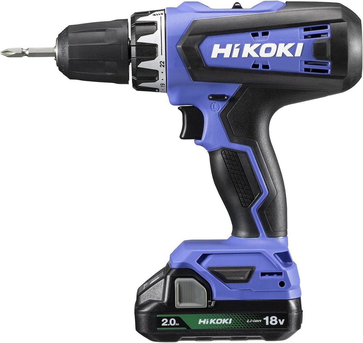 HIKOKI 18V Cordless Impact Driver Compact Type 2.0Ah FWH18DA