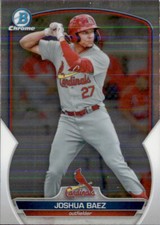 2023 BOWMAN CHROME PROSPECT ST.LOUIS CARDINALS - JOSHUA BAEZ #BCP-127